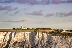 Cliffs of Dover lighthouse