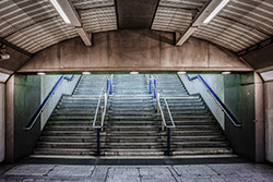 Steps tube station