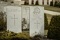 Graves near Ypres
